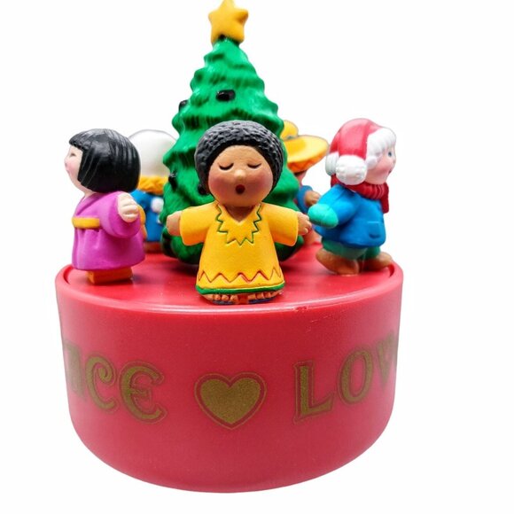 Vintage 1992 Light Up Musical Christmas Decoration NEW Video Avon - Picture 1 of 10